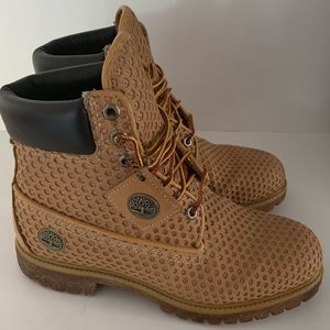 timberland mesh boots
